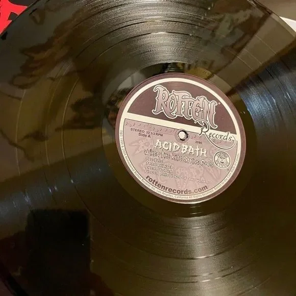 Acid Bath When the Kite String Pops Vinyl Record - Near Mint - Picture 6 of 10